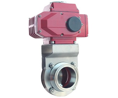 D981X防爆電動衛(wèi)生級蝶閥